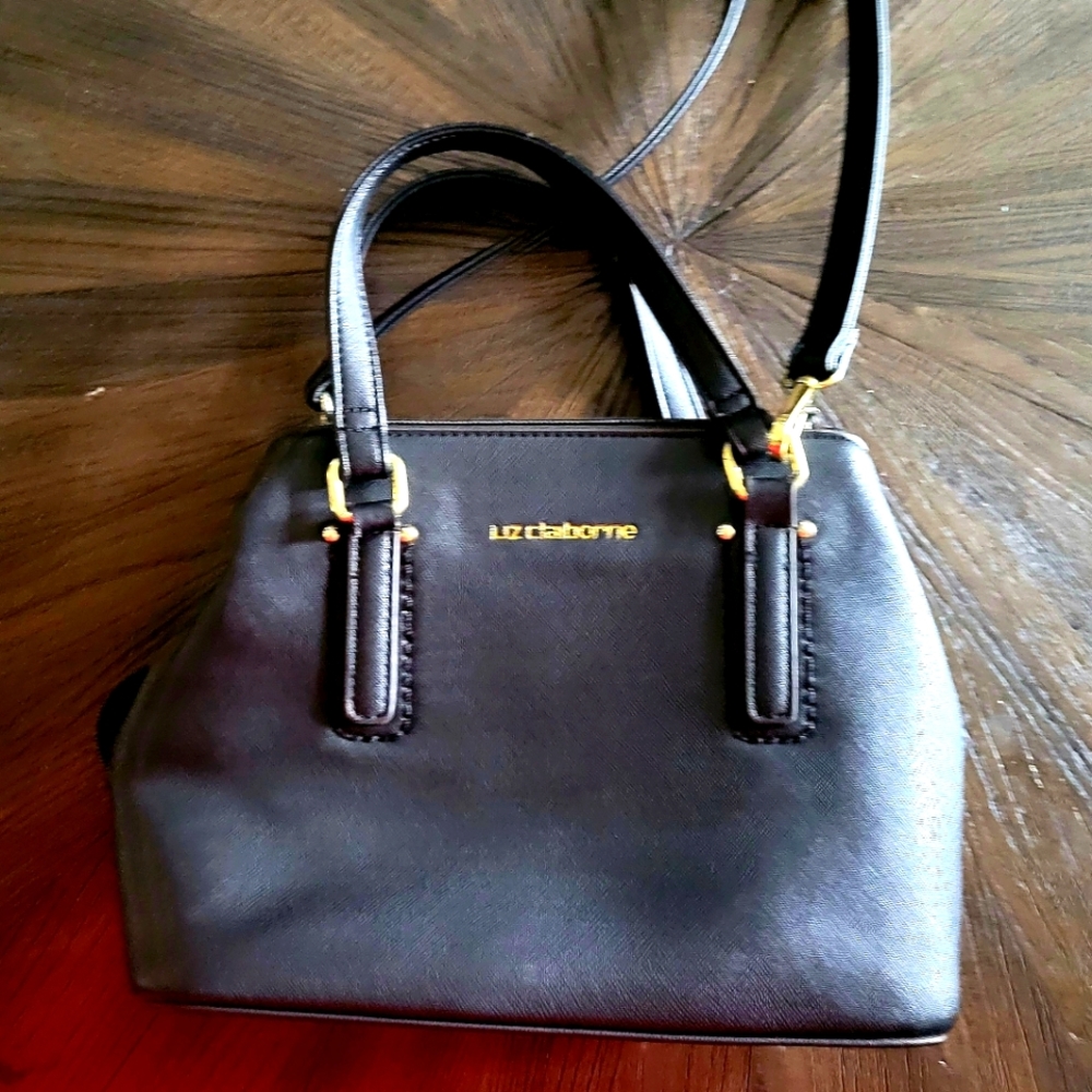 Liz Claiborne black hand bag